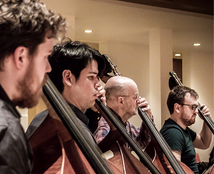 Double Bass section - Sinfonia of Birmingham