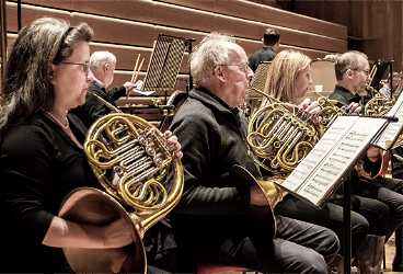 French horn section - Sinfonia of Birmingham